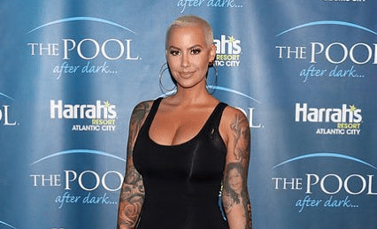 Amber Rose on the Storm Crystal Snake heels