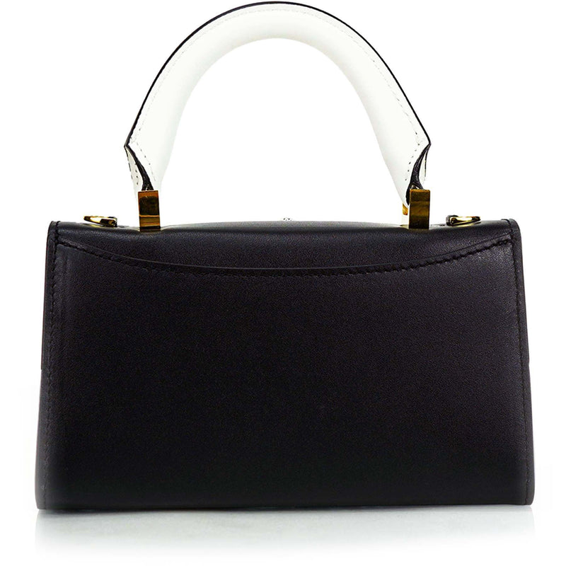 The Larr Black with Crystals Mini Bag