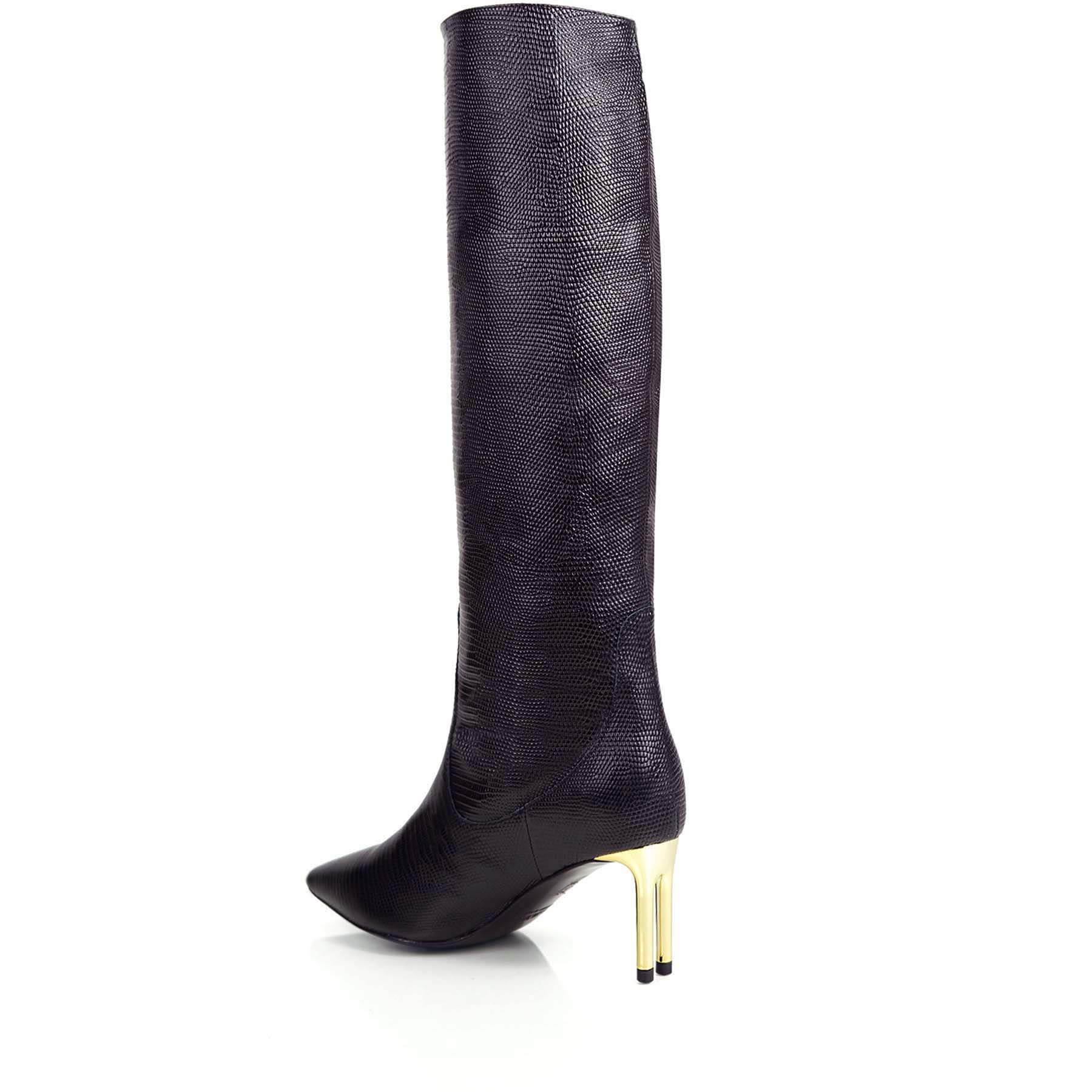 The Ode High Boots Double Heel