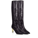The Ode High Boots Double Heel